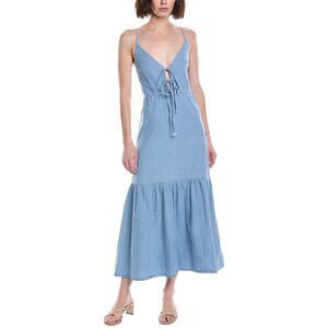 Colette Rose Womens  Maxi Dress, Blue